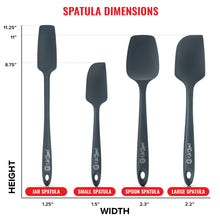 Load image into Gallery viewer, 4-Piece Silicone Spatula Set
